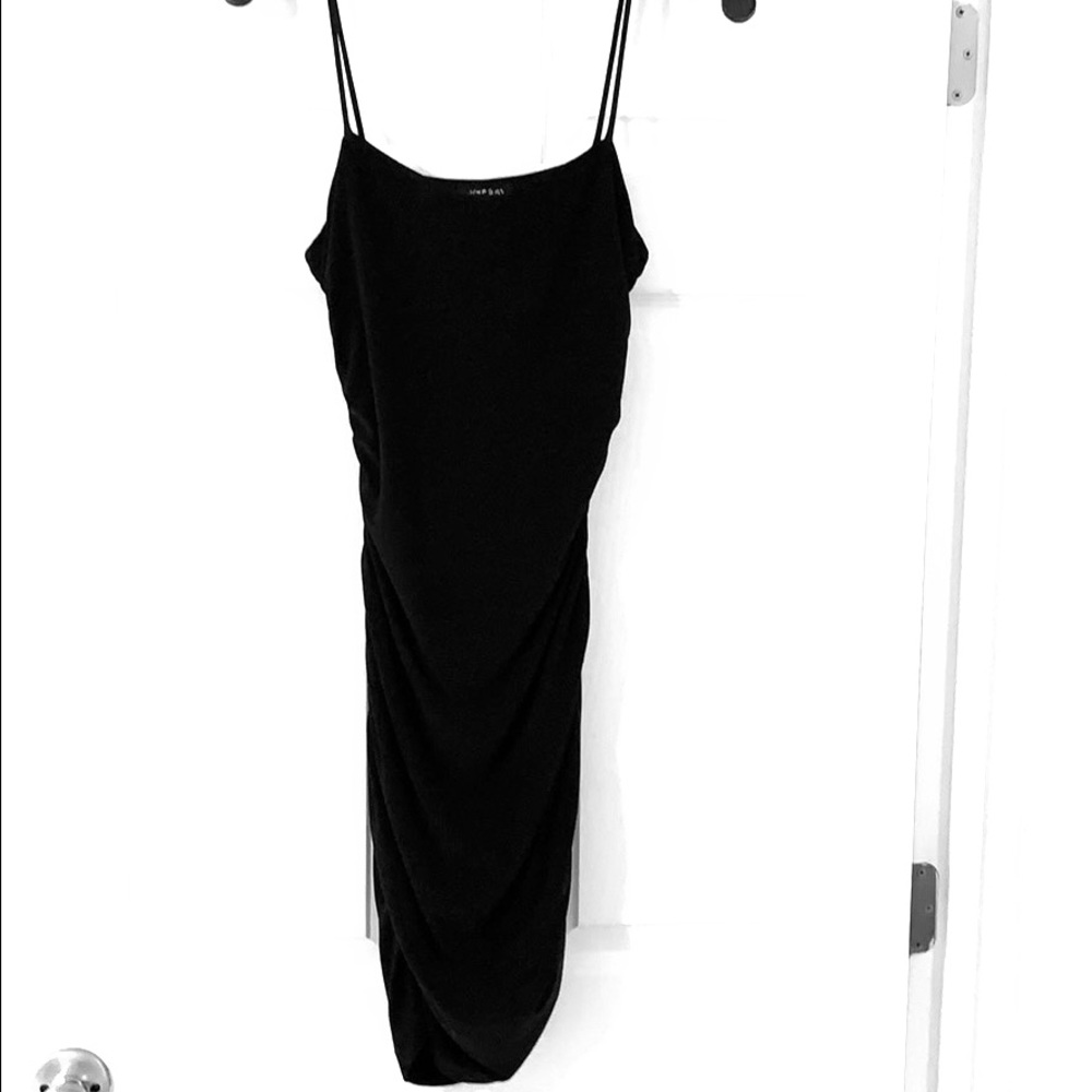 Black tube dress